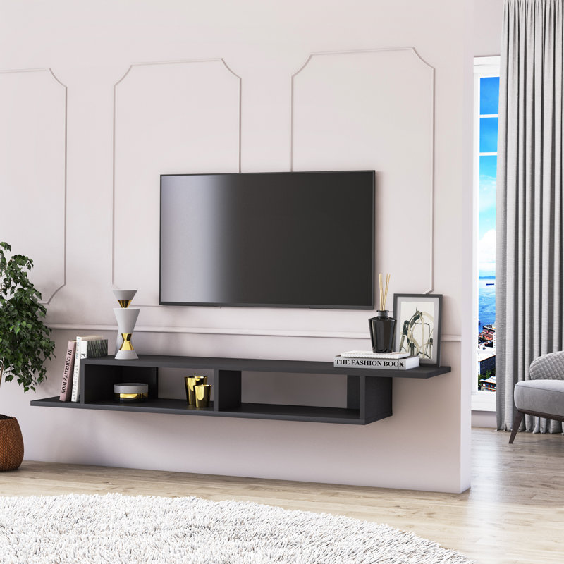 Ebern Designs Ezlynn Floating TV Stand for TVs up to 75" & Reviews
